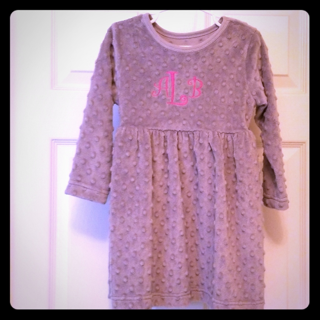 Minky Dot Dress